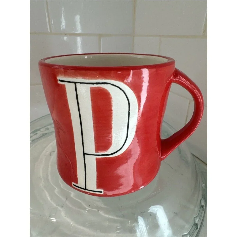 Anthropologie Retired Hand Painted 